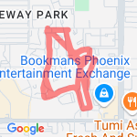 Around the Phoenix Isles route map