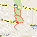 Southerly 8 route map