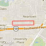 Jog - UST to spin studio route map