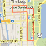 Project 2 5K route map