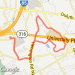 Cisco 9 Miler route map