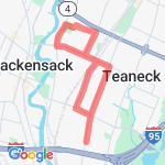 Sunday Run - rushed route map