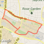 Around Campus route map
