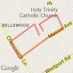 Mom's Loop route map