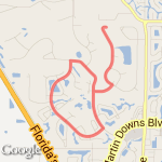 Crane creek 3 mile route map