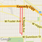 Natchez to 90, west to Neenah, back route map