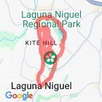 Kite Hill/Regional Park Loop route map