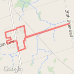10km stroud route map