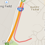 StEs Fitness Ctr to Light Rtn route map