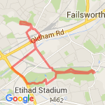 10k work loop route map