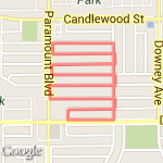 Neighborhood  route map