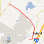 Middle Street route map