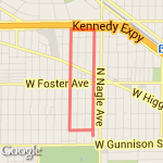 Natoma Loop route map
