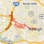 Longest EVER route map