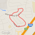 1 mile run route map