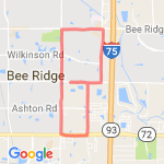 2nd Saraota route route map