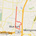 Cooper to Kenwood to Kenridge route map