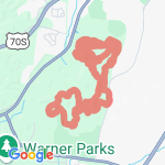 Percy Warner Mix Up! route map