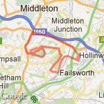 15k Victoria Ave route map