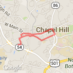 4 miler 11/12 route map