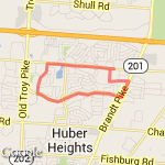 Longer Run route map