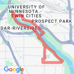 6 mile to U route map
