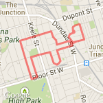 Humberside Oakwood run route map