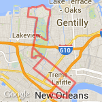 20 NOLA route map