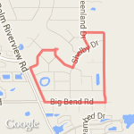 around the block route map