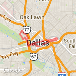 YMCA Turkey Trot 8M 2013 route map