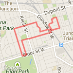 Prep Humberside to Wallace Quicky route map