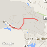 Work - 4.25 #1 route map