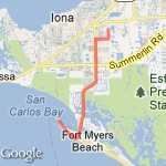 West district beach 12 route map