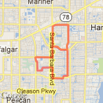 ccpd almost 1/2 route map