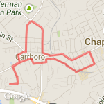 11/30 4 miles route map