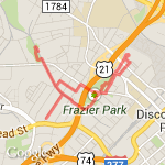 FM 5k 2013 - long 2 route map