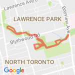 Baxter Saturday Romp route map