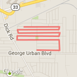 Not quite5 mi route map