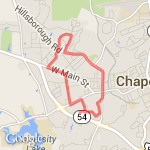 12/3 5 miler route map