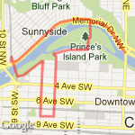 Jun 9 2011 route map
