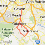 Route 175, Route 3, Route 170 Loop route map