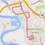 7.1 mile run route map