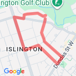 learn to run route map