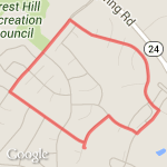 Condo's to Delray route map