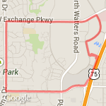 5 Miles run route route map