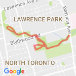 Baxter's Saturday Romp route map