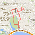 High Park Circuit route map