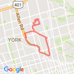 Lynns ravine run route map