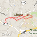 12/17 UNC loop route map