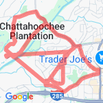 Fleet Feet 11 Mile Run route map